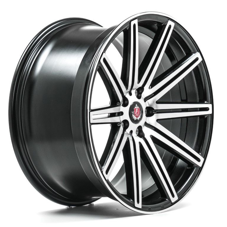 Axe Wheels<br>EX15 - Black Polished (18x8)